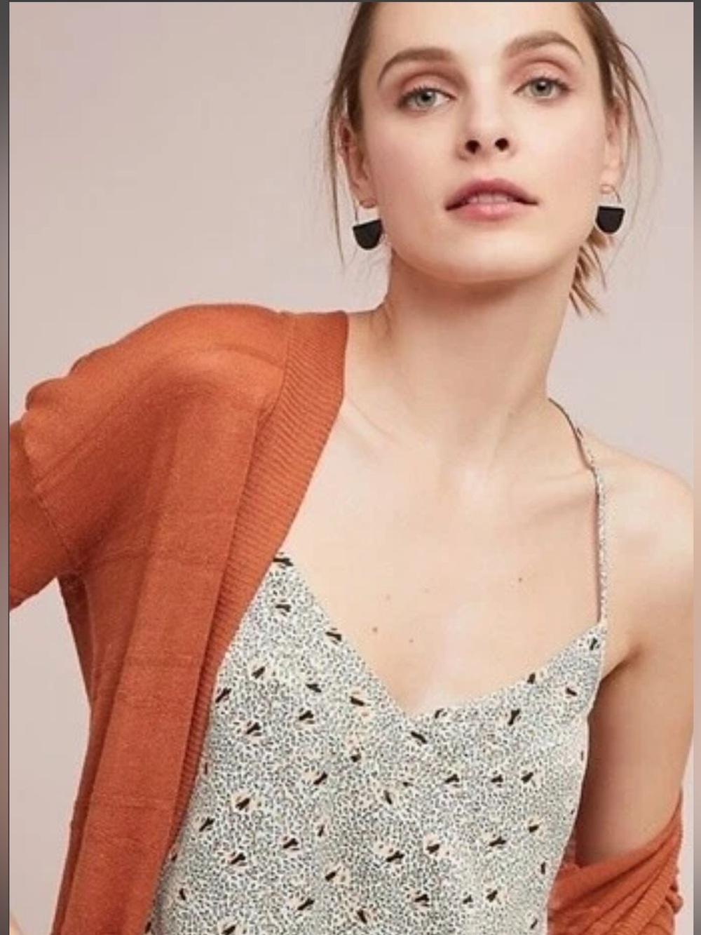 Floreat for Anthropologie Ditsy Floral Camisole Tank Top Size M